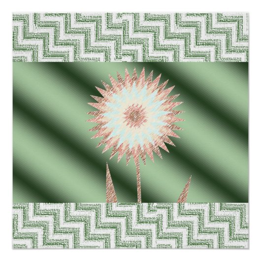Poster floral (Devant)