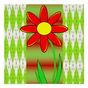Poster floral
