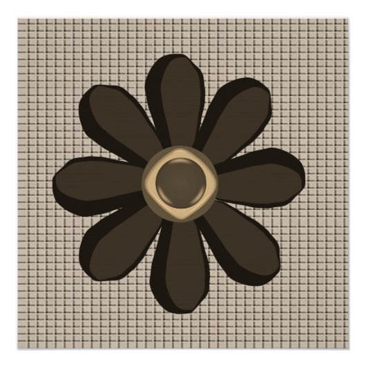 Poster floral (Devant)