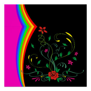 Poster floral