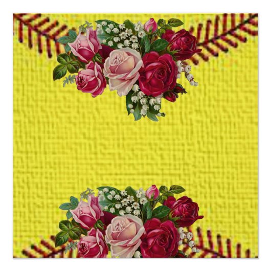 Poster floral (Devant)