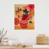 Poster Floral 06" (Cuisine)