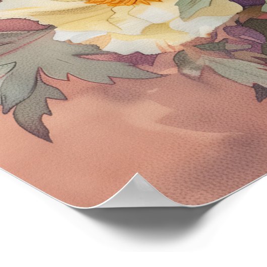 Poster Floral 1311 (Coin)