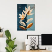 Poster Floral 1316 (Bureau à domicile)