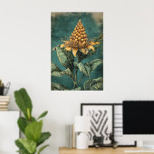 Poster Floral 1318 (Bureau à domicile)