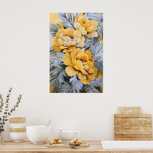 Poster Floral 1371 (Cuisine)