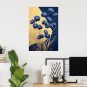 Poster Floral 1373 (Bureau à domicile)