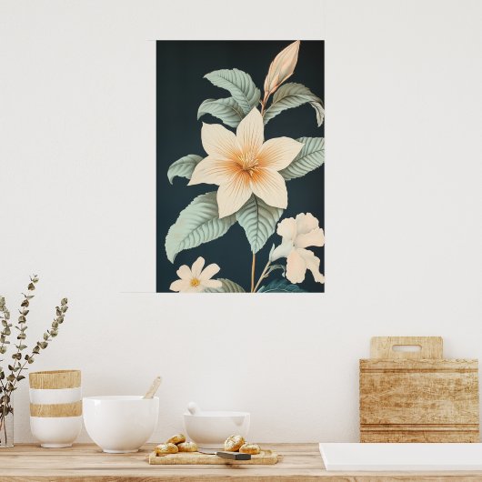 Poster Floral 1374 (Cuisine)