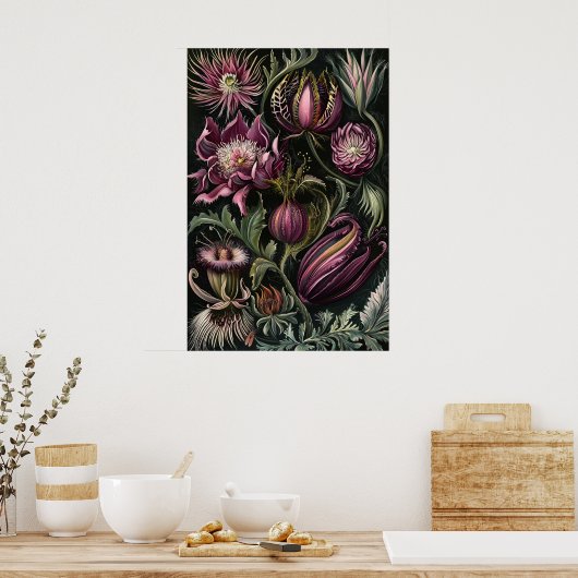 Poster Floral 1378 (Cuisine)