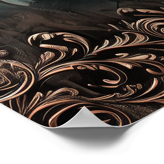 Poster Floral 1380 (Coin)