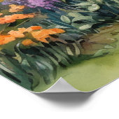 Poster Floral Arch Landscape (Coin)