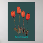 Poster Floral Artwork (Voorkant)