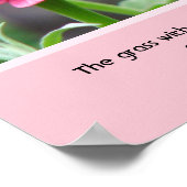 Poster floral avec la Bible Verse (Coin)