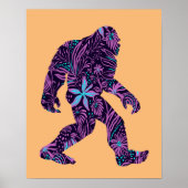 POSTER FLORAL BIGFOOT         (Devant)