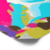 Poster Floral Boho rose I (Coin)