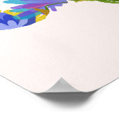 Poster Floral Brain Design (Coin)