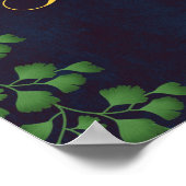 Poster floral de citron Buon Giorno - Inspiré par  (Coin)