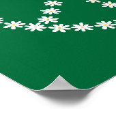 Poster Floral de la paix (Coin)