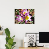 Poster Floral de Pink (Bureau à domicile)