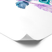 Poster Floral Dreamcatcher Baby Nursery Décor (Coin)