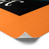 Poster Floral Empowerment Art Print Electric Tulips (Coin)