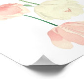 Poster Floral fleur sauvage Spring (Coin)