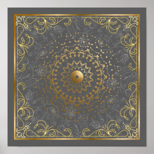 Poster Floral fleuri