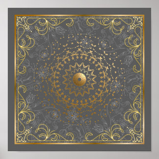 Poster Floral fleuri
