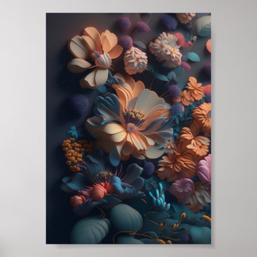 Poster Floral Frenzy (Devant)