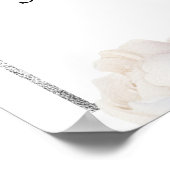 Poster Floral Funeral Celebration of Life Welcome Sign (Coin)