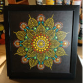 Poster Floral Mandala