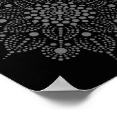 Poster Floral Mandala (Coin)