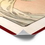 Poster Floral. Mucha (Coin)