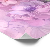 Poster Floral papillon (Coin)