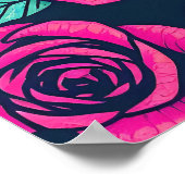 Poster Floral Populaire Collection Cadeaux de Luxe (Coin)
