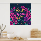 Poster Floral Populaire Collection Cadeaux de Luxe (Cuisine)