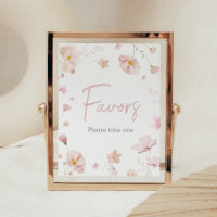 Floral rose printemps bébé en fleurs BabyDouche Fa