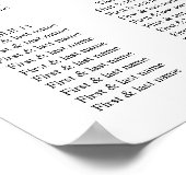 Poster Floral rose rose de Bourgogne moderne (Coin)