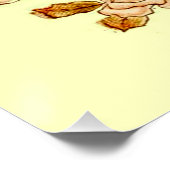 Poster Floral Spring Fleur de couronne rose Fleurs Art (Coin)