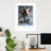 Poster Floral Suprême (Bureau à domicile)