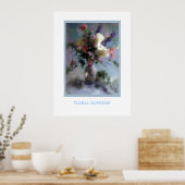 Poster Floral Suprême (Cuisine)