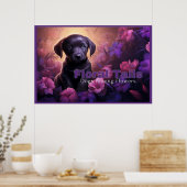 Poster Floral Tails (Cuisine)