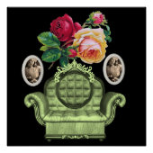 Poster Floral Victorian (Devant)