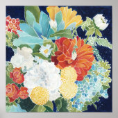 Poster Florals de minuit III (Devant)