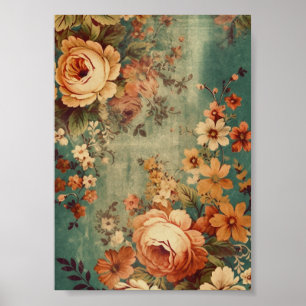 Poster Flore ancienne