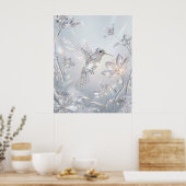 Poster Flore Colibri de Cristal (Cuisine)