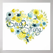 Poster Flore de coeur I (Devant)