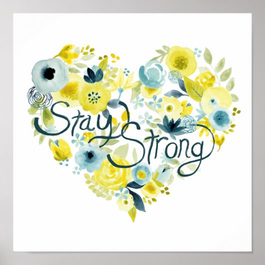 Poster Flore de coeur I (Devant)