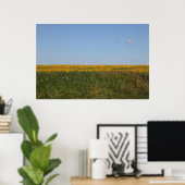 Poster Flore floral (Bureau à domicile)