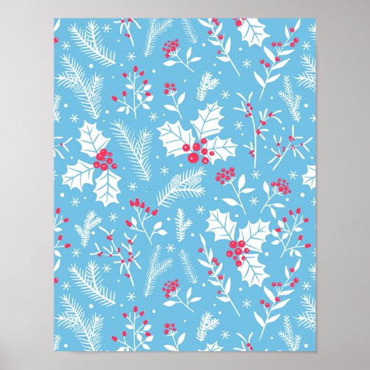 Poster Flore hivernale 2 (Devant)